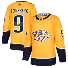 Hockey Nashville Predators Filip Forsberg 9 Jersey