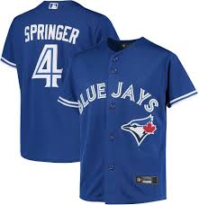 Baseball Toronto Blue Jays George Springer 4 Jersey