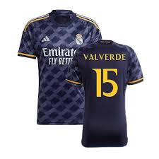 Soccer Real Madrid Federico Valverde 15 Jersey