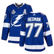 Hockey Tampa Bay Lightning Victor Hedman 77 Jersey