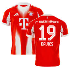 Soccer Bayern Munich Alphonso Davies 19 Jersey