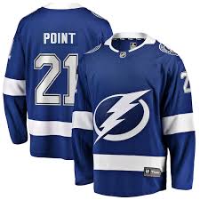 Hockey Tampa Bay Lightning Brayden Point 21 Jersey