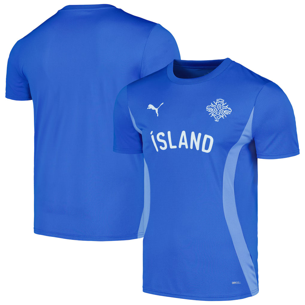 Iceland National Team 2026 Pre-Match Jersey - Blue