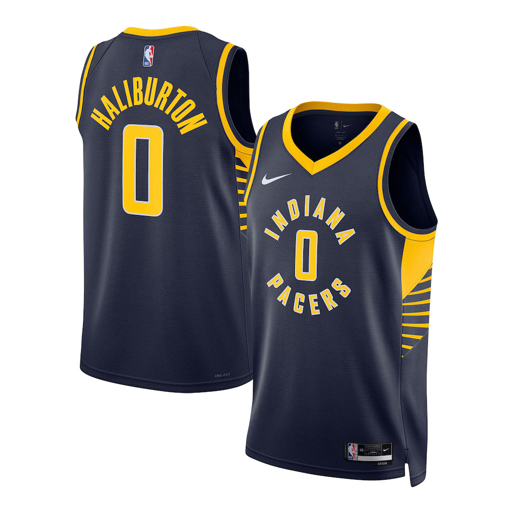 Indiana Pacers Tyrese Haliburton 0 Jersey