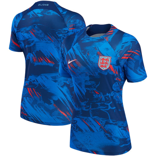 England National Team Women's 2026 Pre-Match Top - Blue